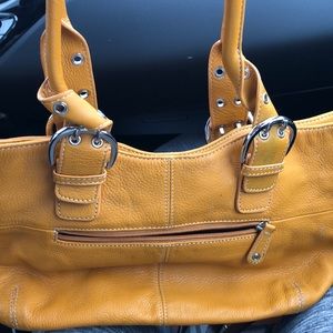 Yellow purse